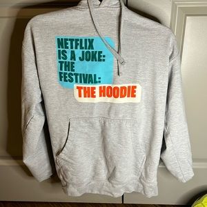 Netflix is a joke, the festival, the hoodie, for sale.